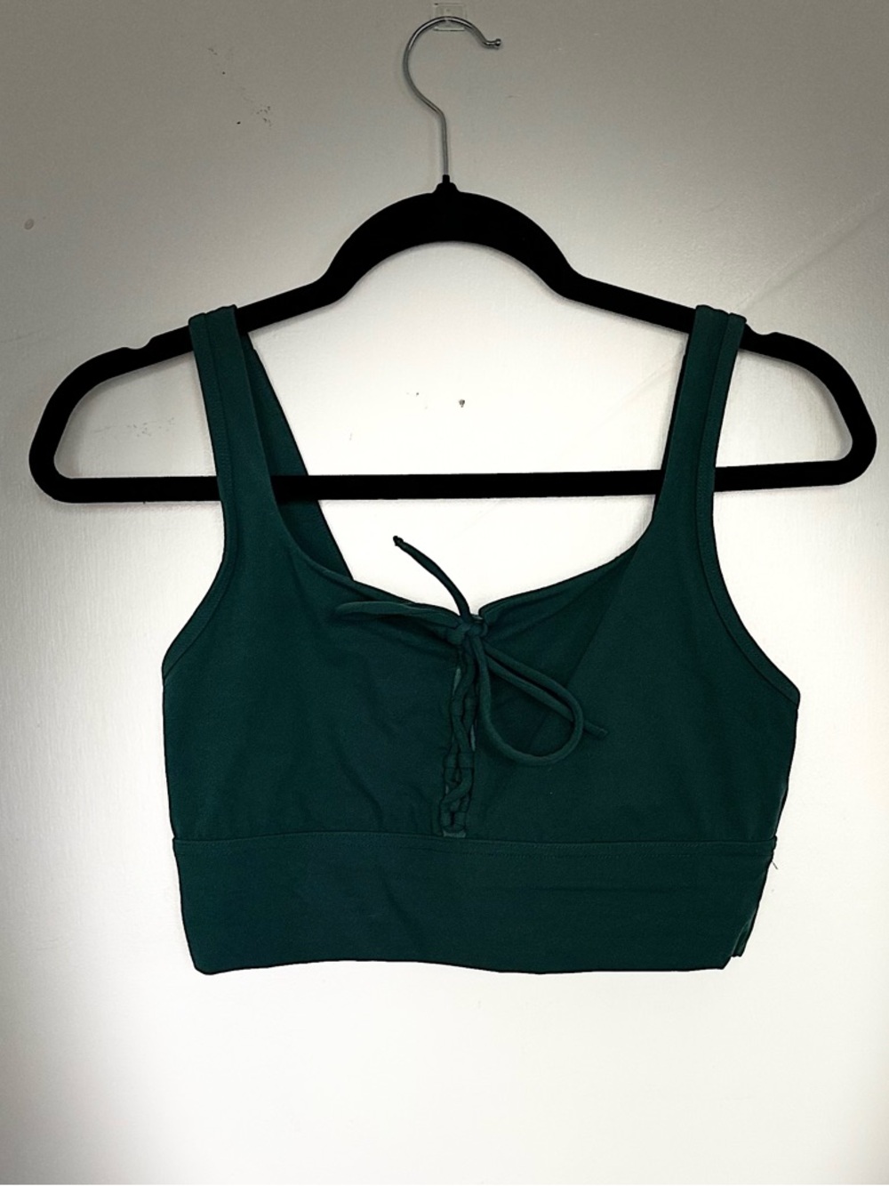 Halara Lace-Up Crop Tank Sports Bra